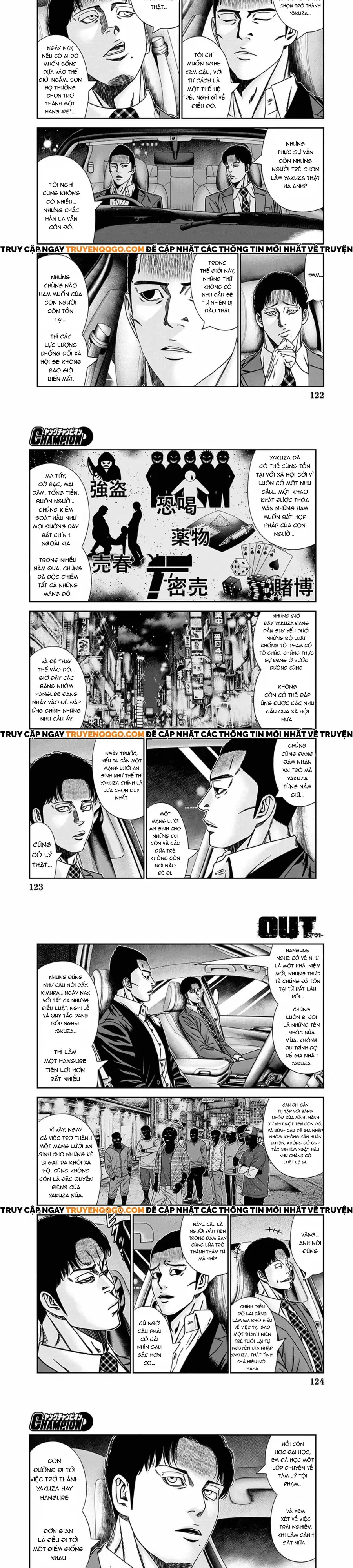 Out (Makoto Mizuta) Chap 240 - Next Chap 241