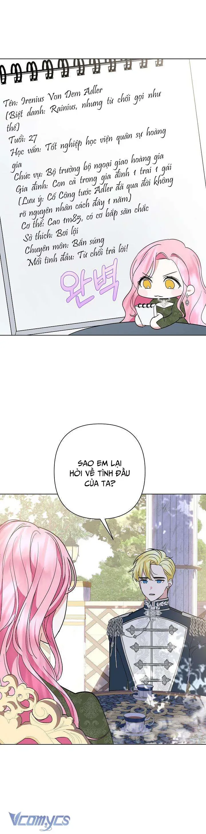 Phải Lòng Nhân Vật Phản Diện Từ Cái Nhìn Đầu Tiên Chap 4 - Next Chap 5