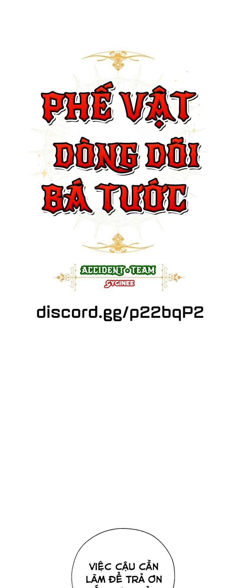 Phế Vật Dòng Dõi Bá Tước Chap 8 - Next Chap 9