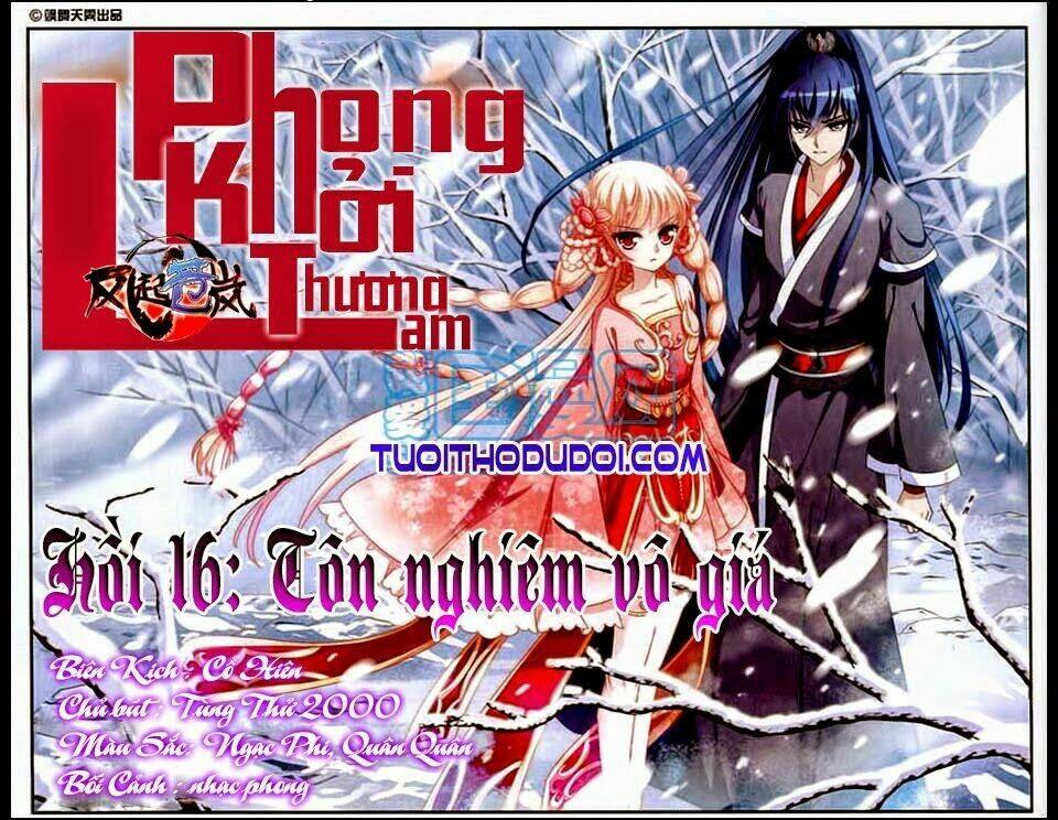 Phong Khởi Thương Lam Chap 16 - Next Chap 17