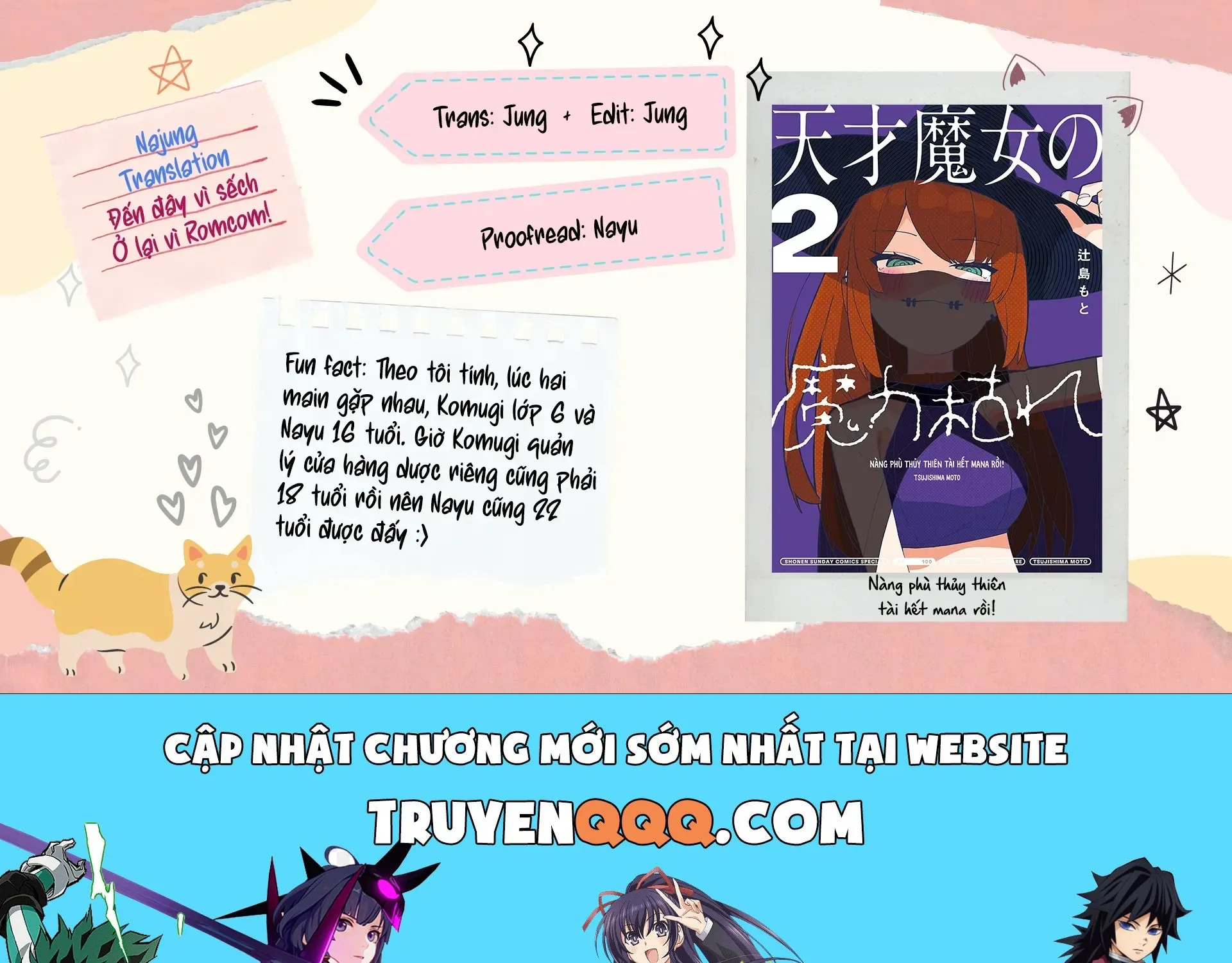 Phù Thủy Thiên Tài Hết Mana Rồi! Chap 41 - Next Chap 42