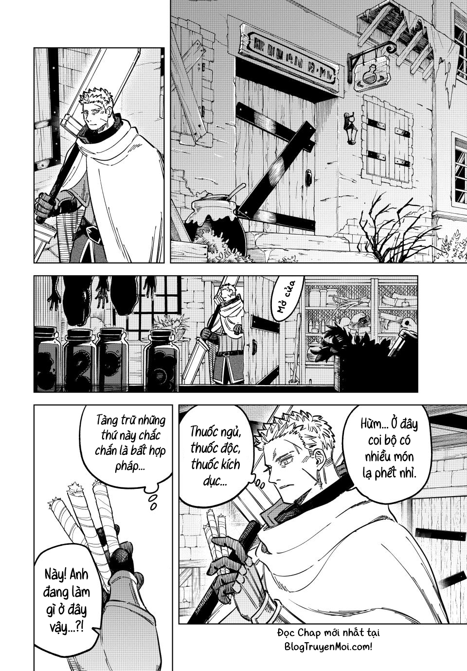 Phù Thuỷ Và Lính Đánh Thuê Chap 10 - Next Chap 11