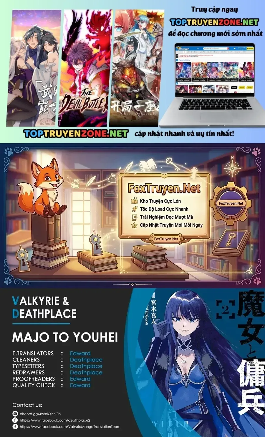 Phù Thuỷ Và Lính Đánh Thuê Chap 45 - Next Chap 46