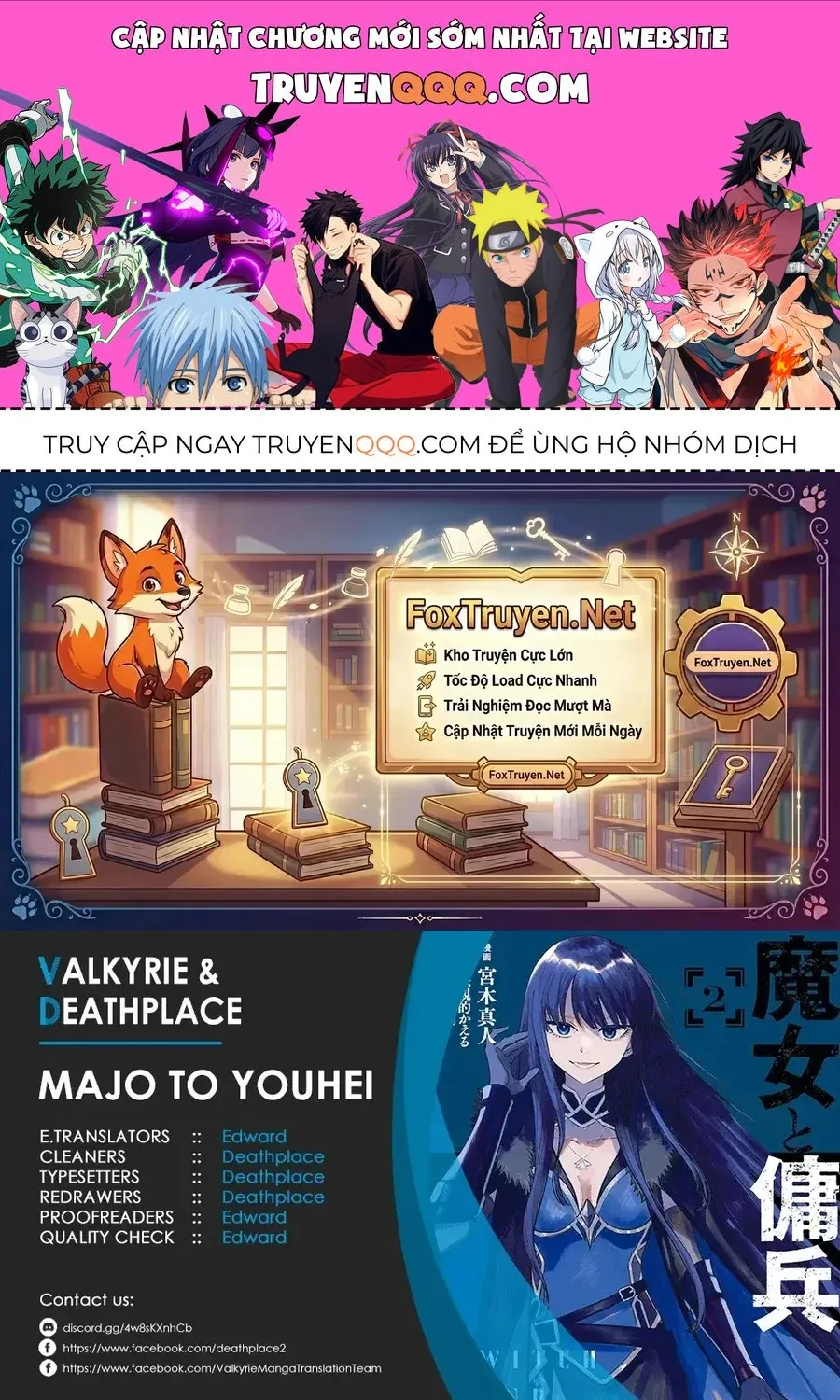 Phù Thuỷ Và Lính Đánh Thuê Chap 52 - Next Chap 53