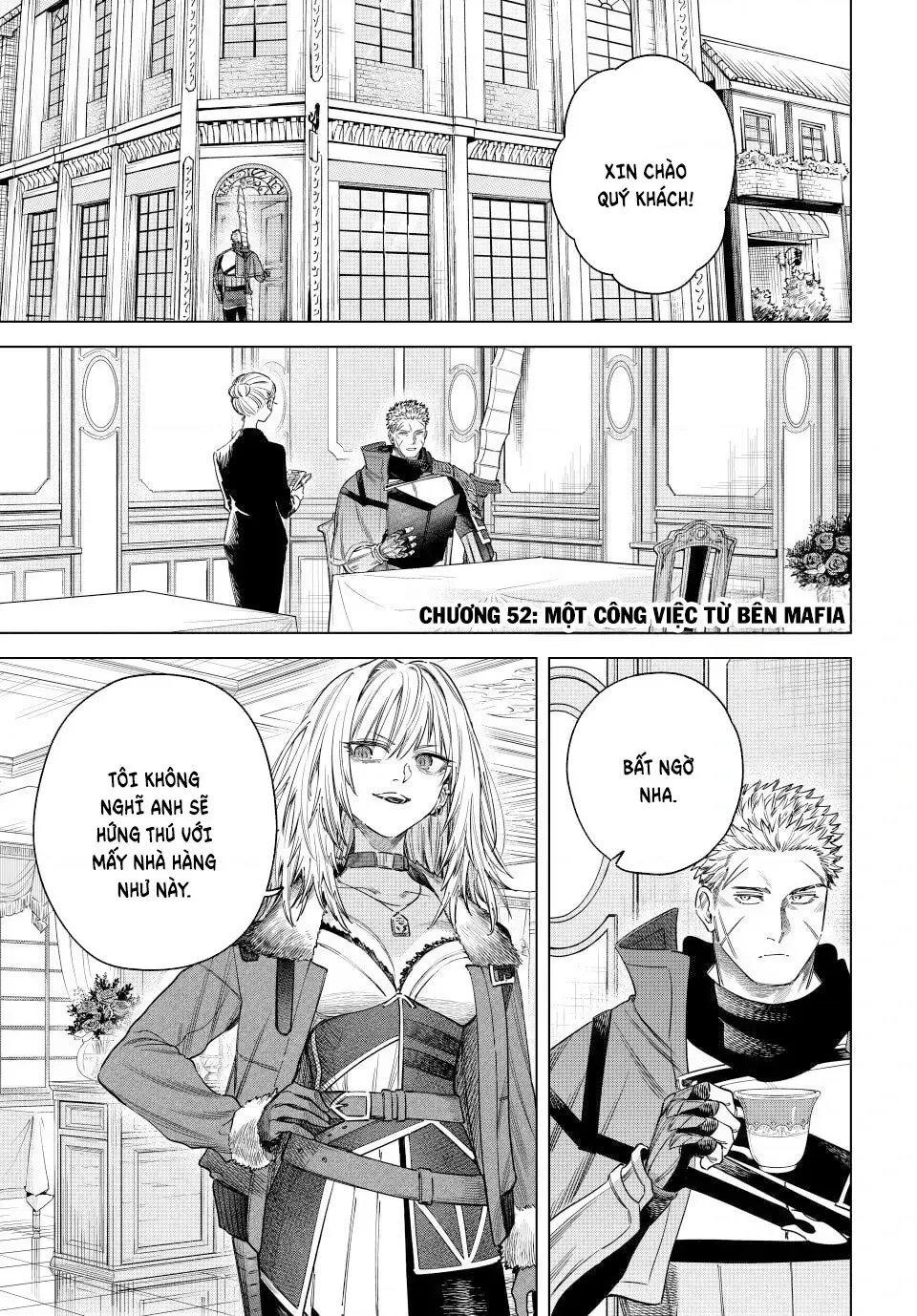 Phù Thuỷ Và Lính Đánh Thuê Chap 52 - Next Chap 53