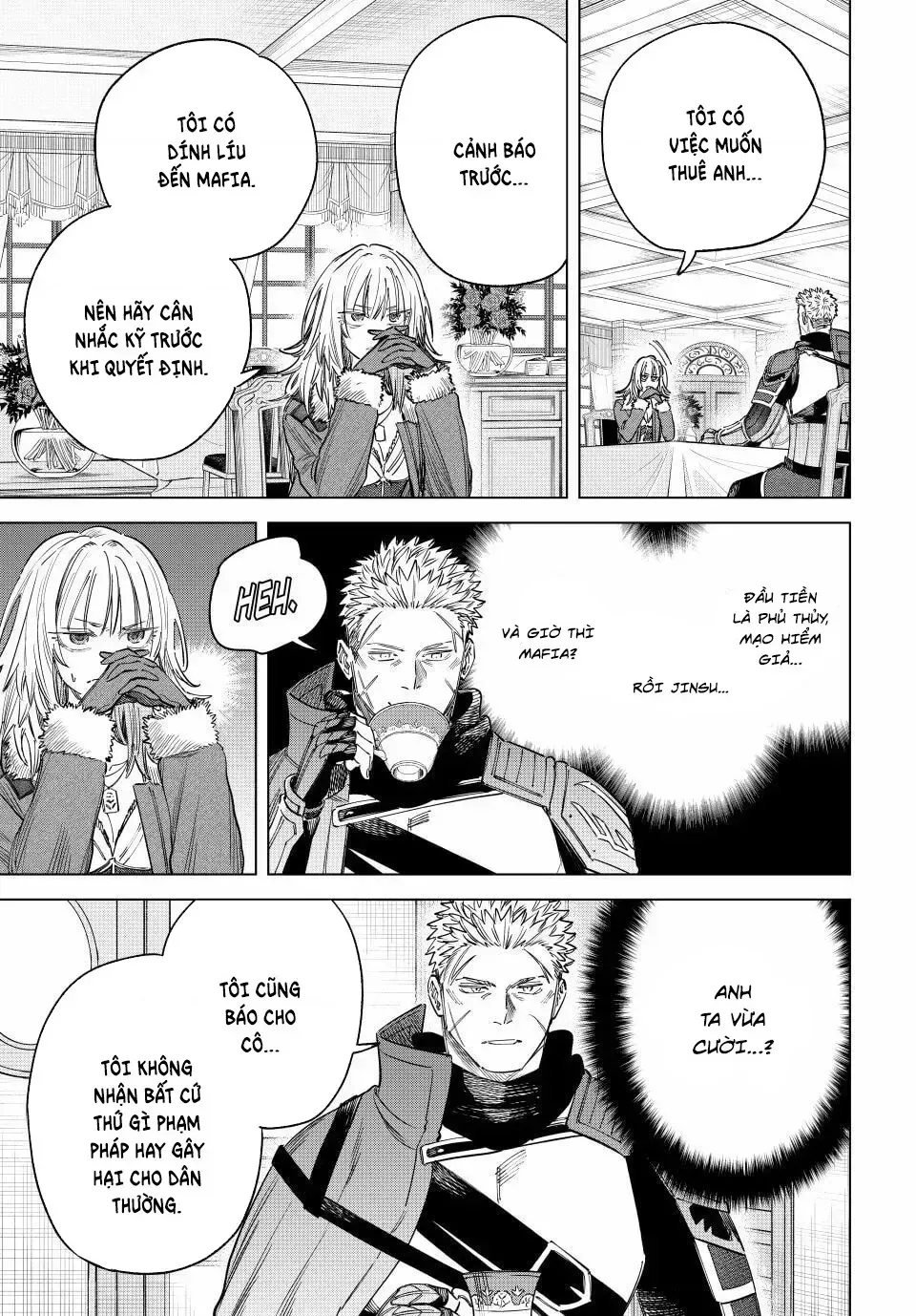 Phù Thuỷ Và Lính Đánh Thuê Chap 52 - Next Chap 53