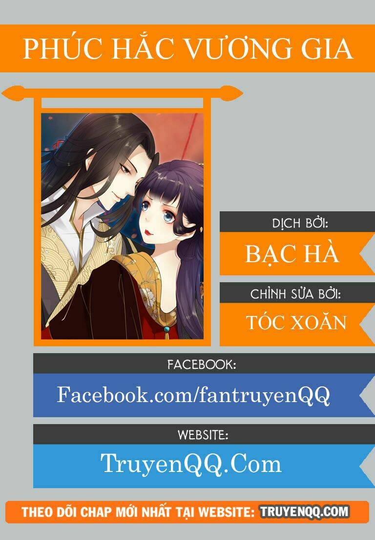 Phúc Hắc Vương Gia Đừng Làm Loạn Chap 6 - Next Chap 7