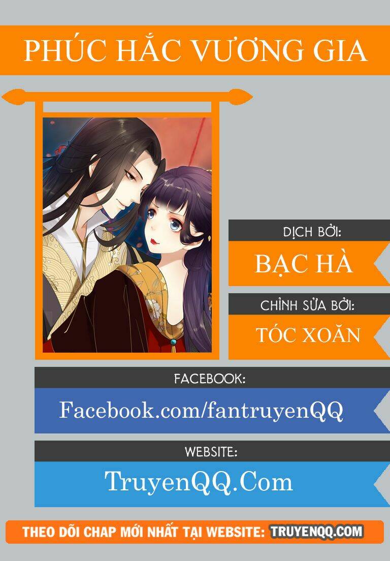 Phúc Hắc Vương Gia Đừng Làm Loạn Chap 9 - Next Chap 10