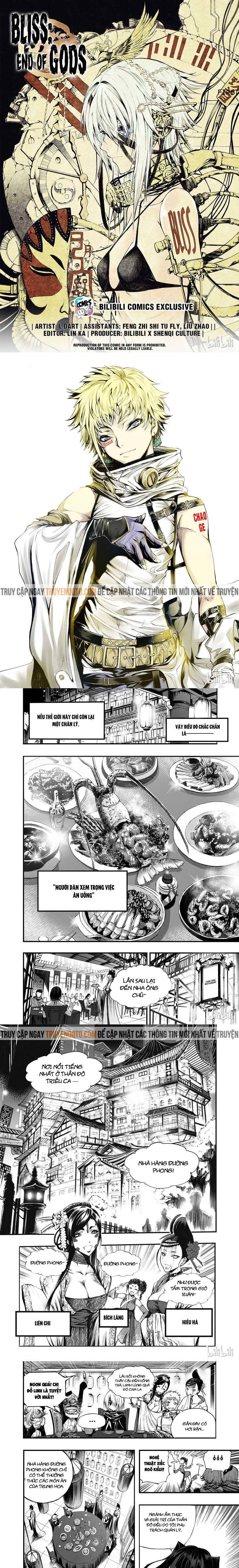 Phúc Lạc~ Hồi Kết Của Các Vị Thần Chap 5 - Next Chap 6