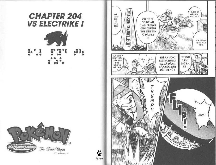 Pokemon Special Chap 202-206 - Next Chap 203