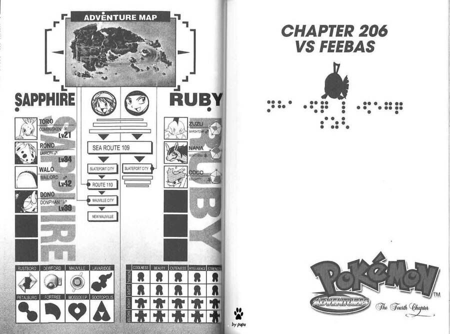 Pokemon Special Chap 202-206 - Next Chap 203