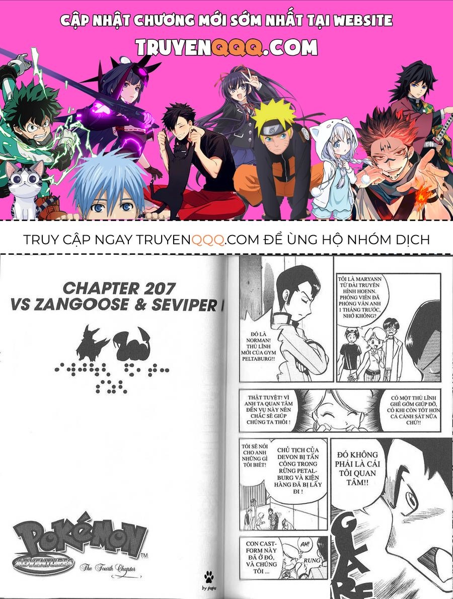 Pokemon Special Chap 207-210 - Next Chap 208