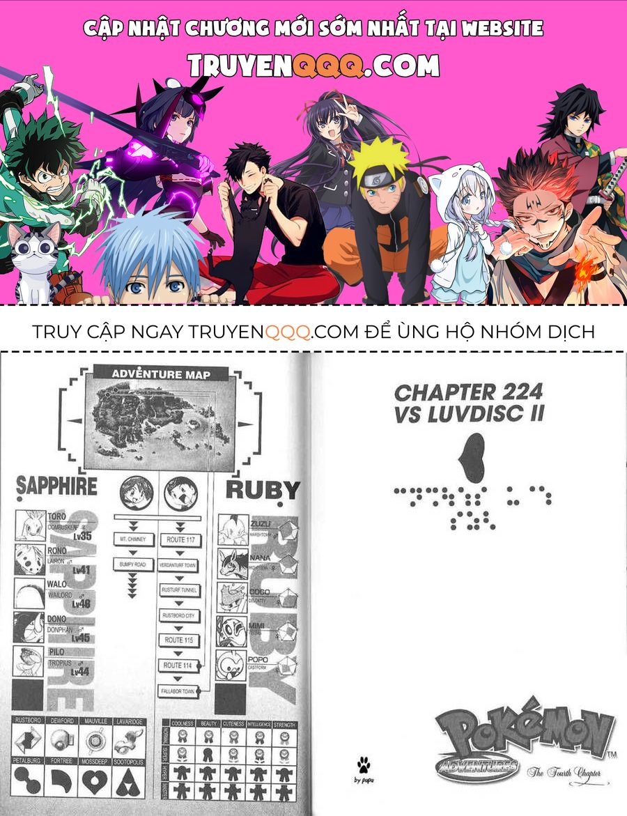 Pokemon Special Chap 224-226 - Next Chap 225
