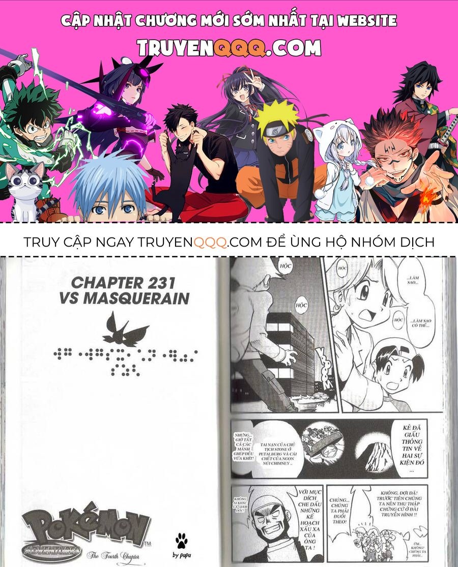 Pokemon Special Chap 231-233 - Next Chap 232
