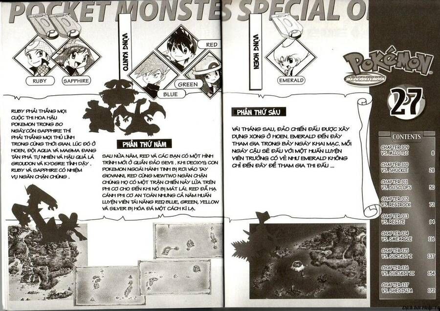 Pokemon Special Chap 309-311 - Next Chap 310