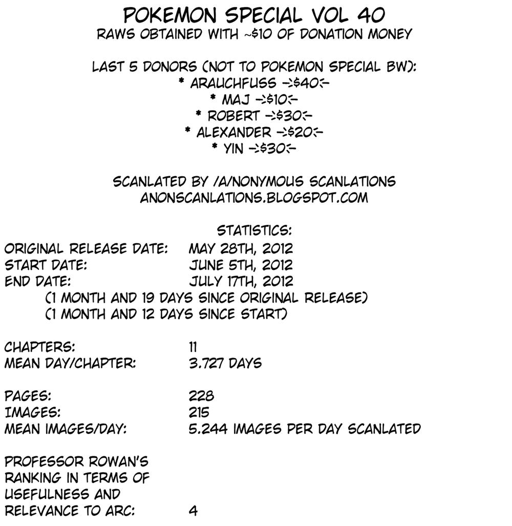 Pokemon Special Chap 441 - Next Chap 442