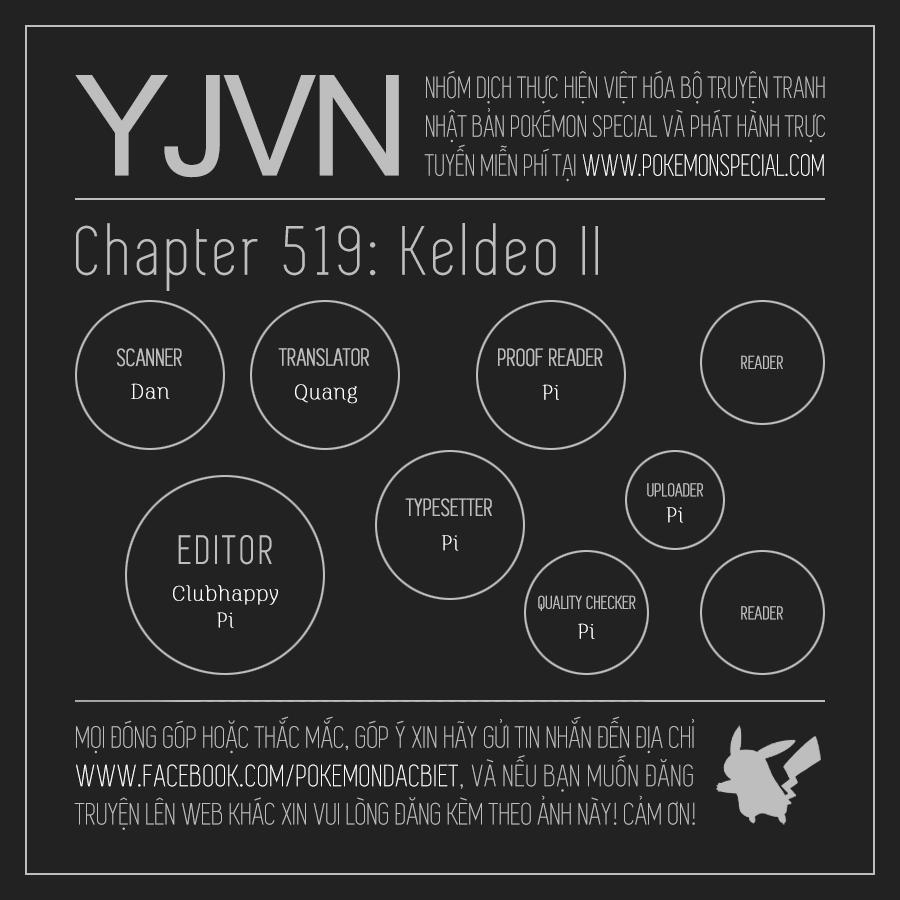 Pokemon Special Chap 519 - Next Chap 520
