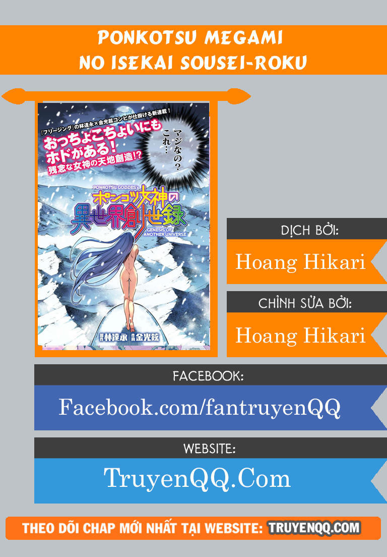 Ponkotsu Megami No Isekai Sousei-Roku Chap 1.2 - Next Chap 2.2