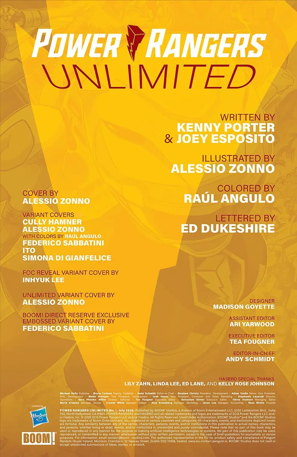 Power Rangers Unlimited (2026) Chap 1 - Next Chap 2