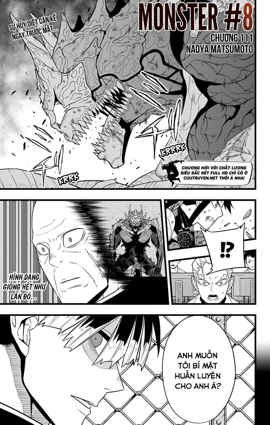 Quái Vật Số 8 Chap 111 - Next Chap 112