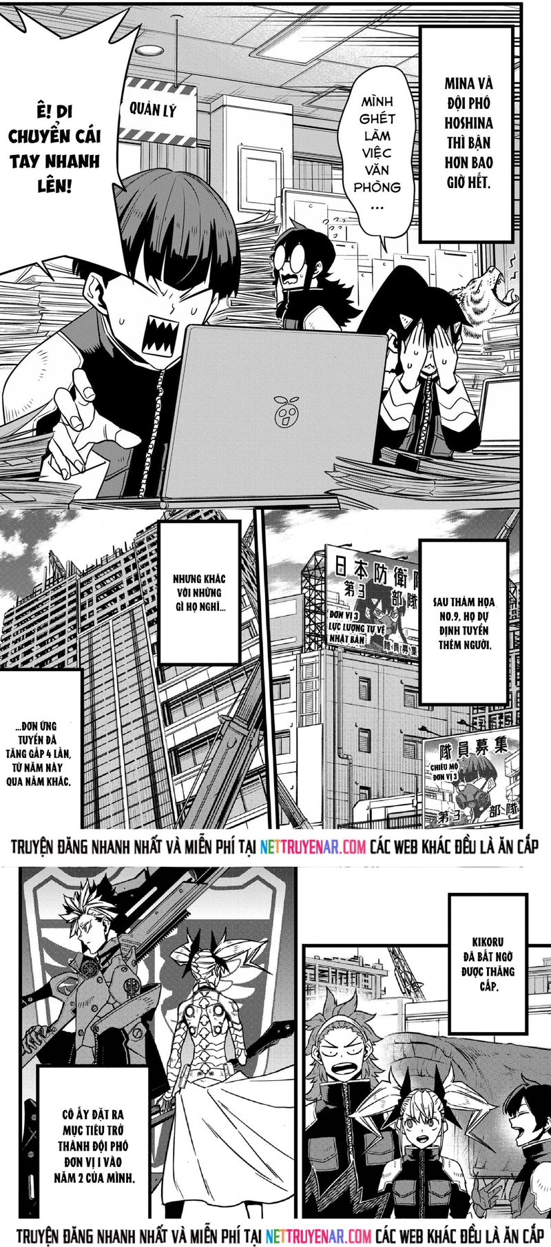 Quái Vật Số 8 Chap 129 - Next Chap 130