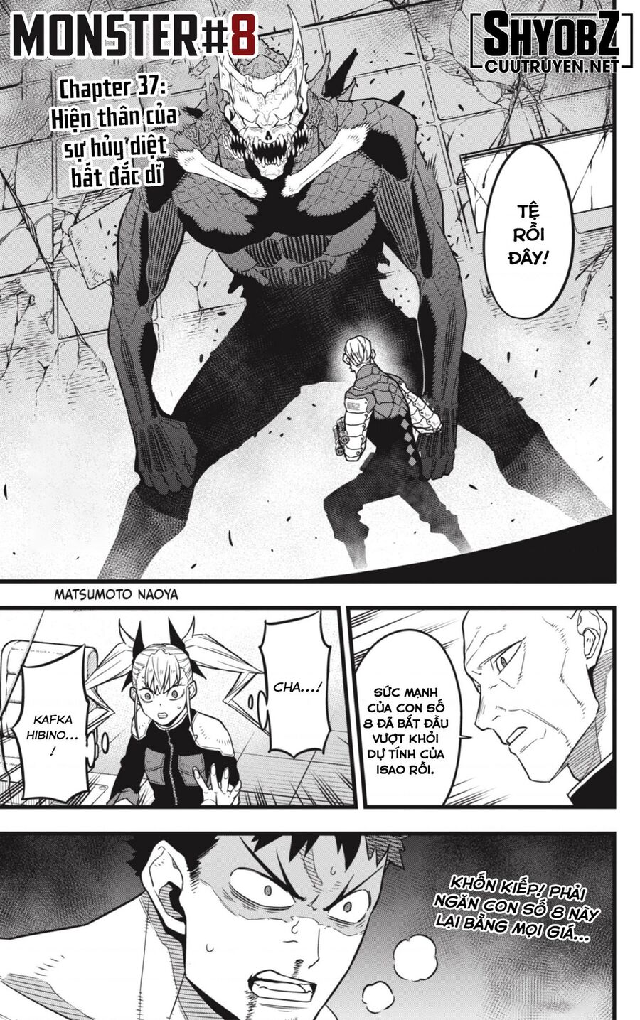 Quái Vật Số 8 Chap 37 - Next Chap 38