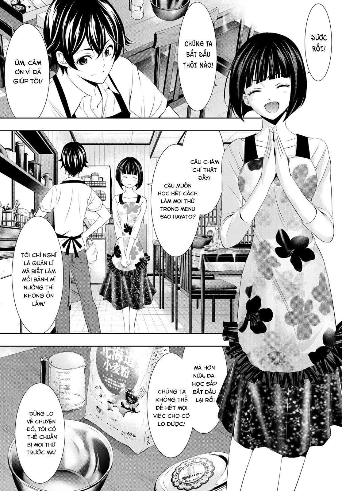 Quán Cà Phê Nữ Thần Chap 36 - Next Chap 37