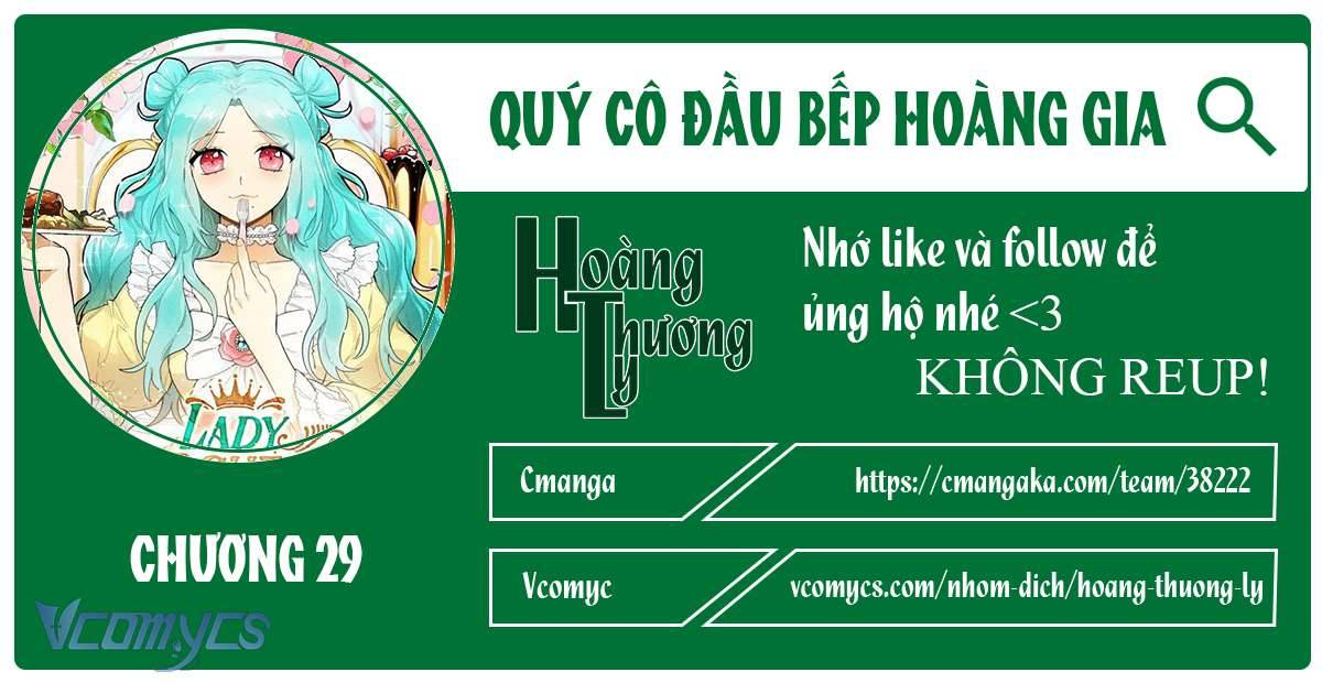 Quý Cô Đầu Bếp Hoàng Gia Chap 29 - Next Chap 30