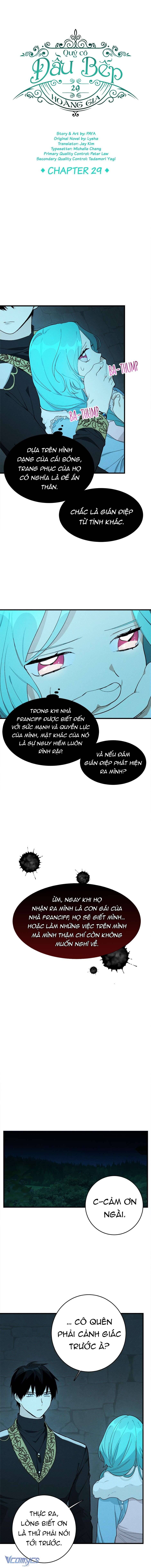 Quý Cô Đầu Bếp Hoàng Gia Chap 29 - Next Chap 30