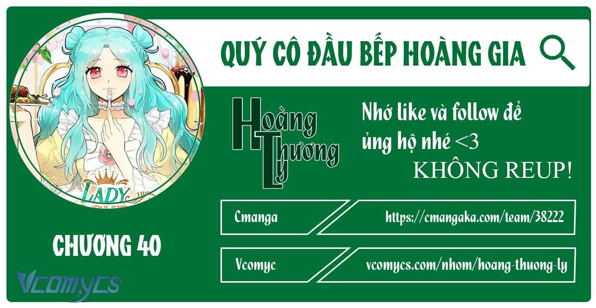 Quý Cô Đầu Bếp Hoàng Gia Chap 40 - Next Chap 41