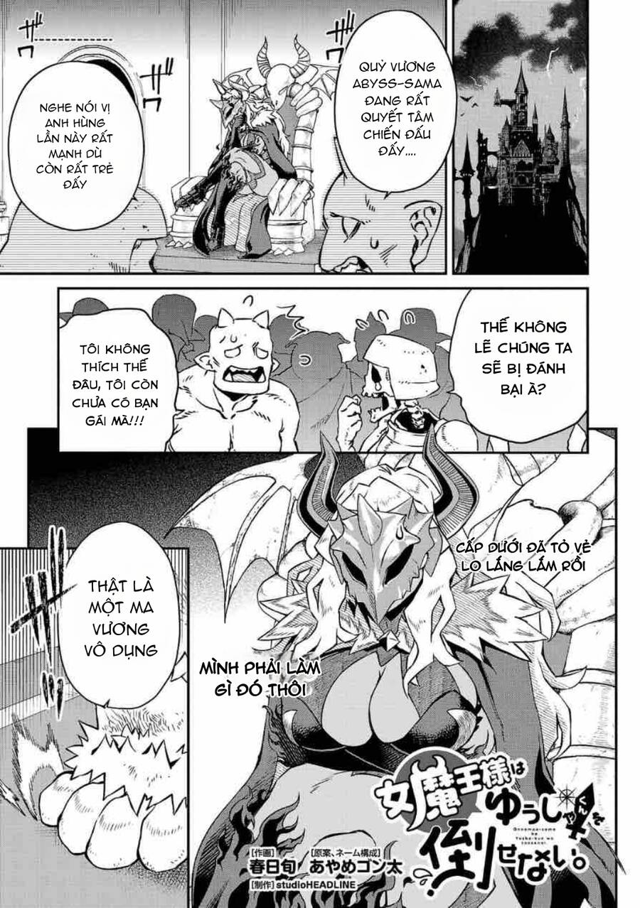 Quỷ Vương-Sama Không Thể Đánh Bại Hero-Kun! Chap 3 - Next Chap 4