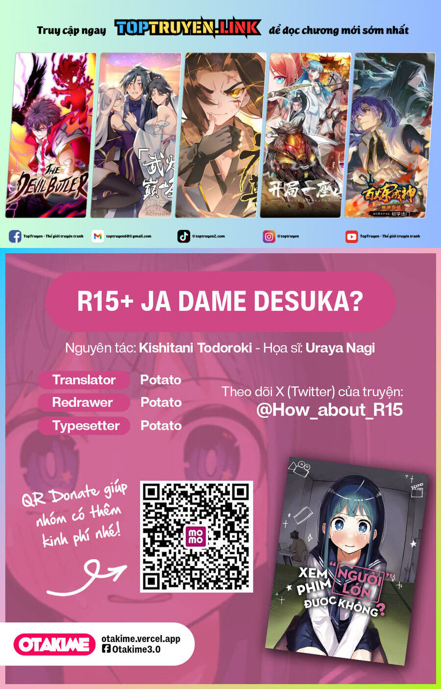 R15+ Ja Dame Desuka? Chap 19 - Next Chap 20