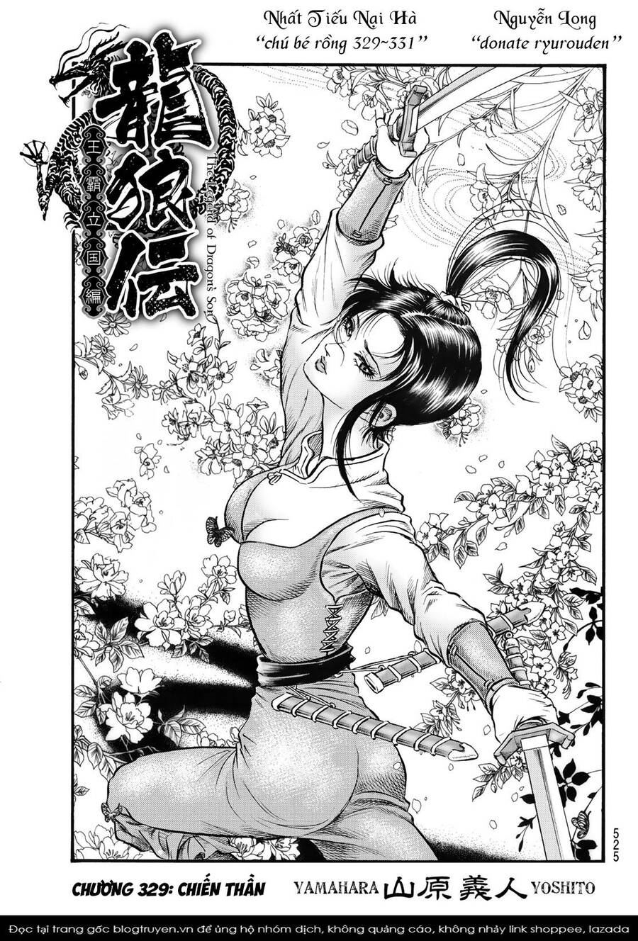 Ryuuroden - Chú Bé Rồng Chap 329 - Next Chap 330