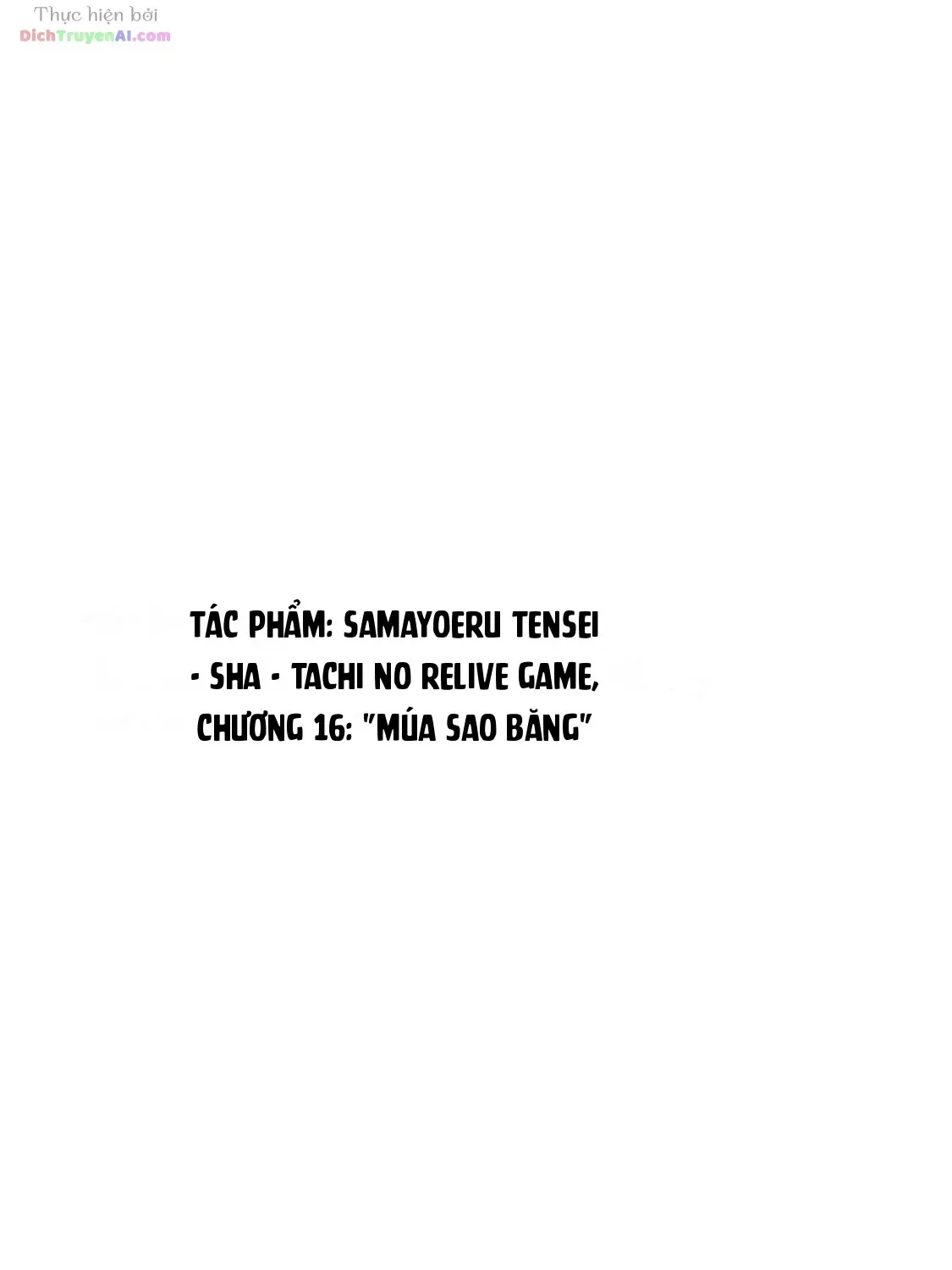 Samayoeru Tensei-Sha-Tachi No Revival Game Chap 16 - Next Chap 17