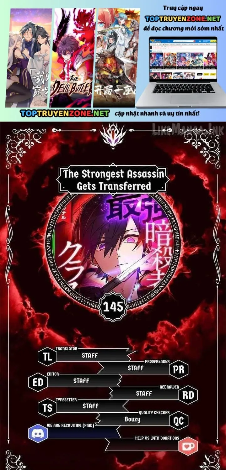 Sát Thủ Mạnh Nhất Chuyển Sinh Sang Thế Giới Khác Chap 145 - Next Chap 146