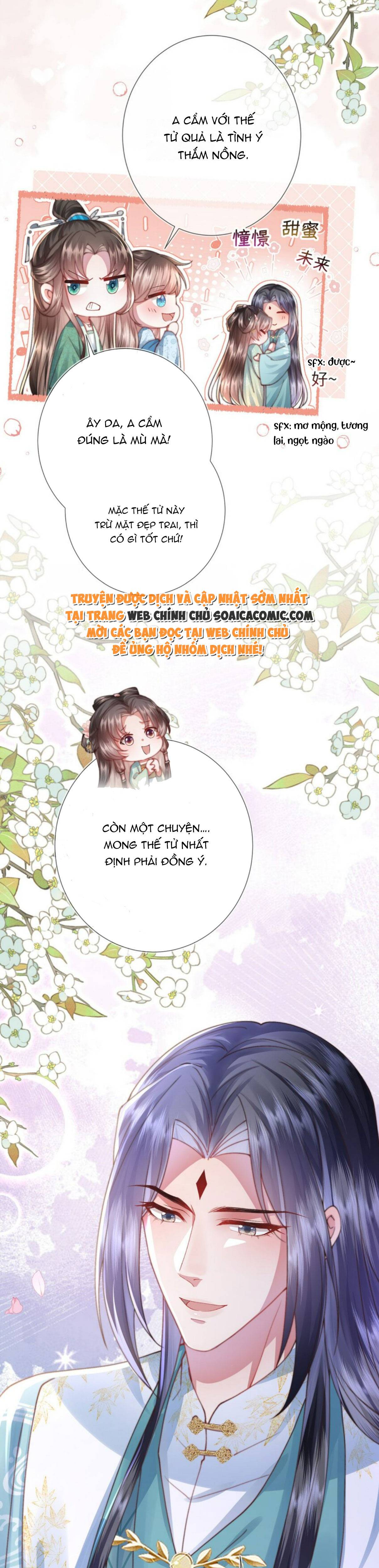 Sau Hắc Hóa Thái Tử Cứ Dính Lấy Vợ Chap 15 - Next Chap 16