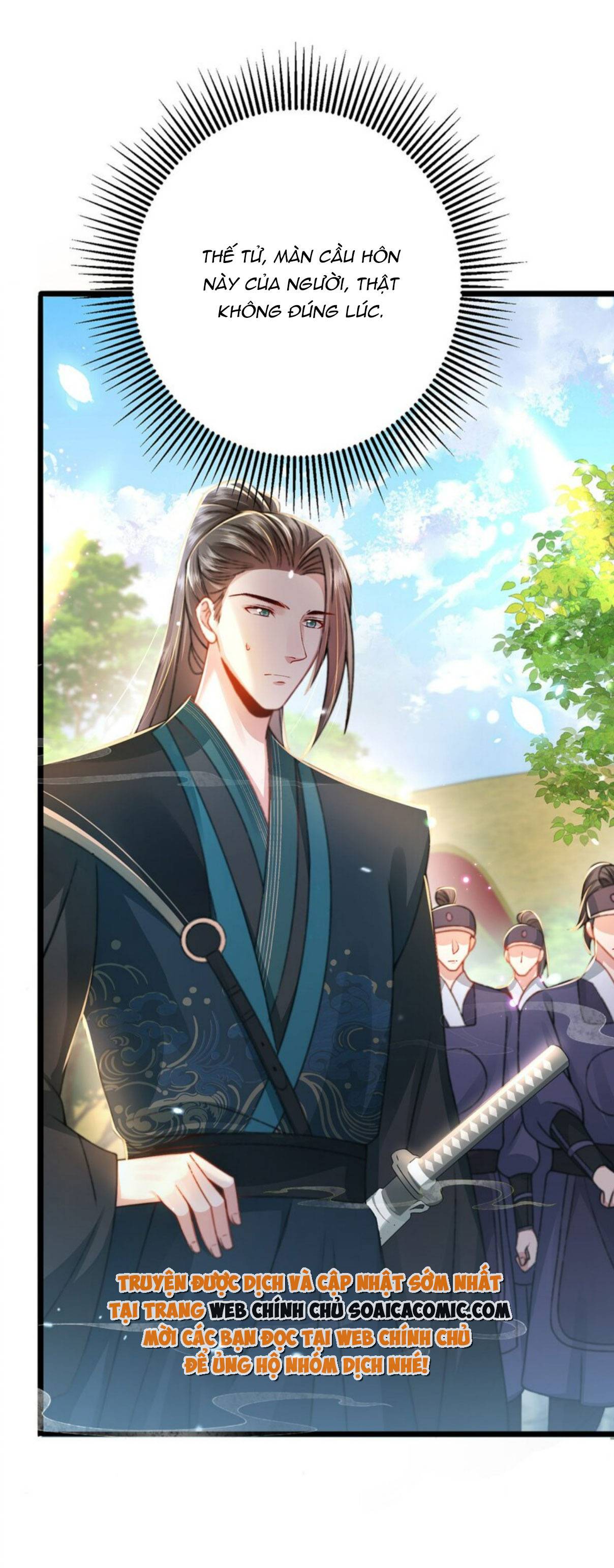 Sau Hắc Hóa Thái Tử Cứ Dính Lấy Vợ Chap 15 - Next Chap 16