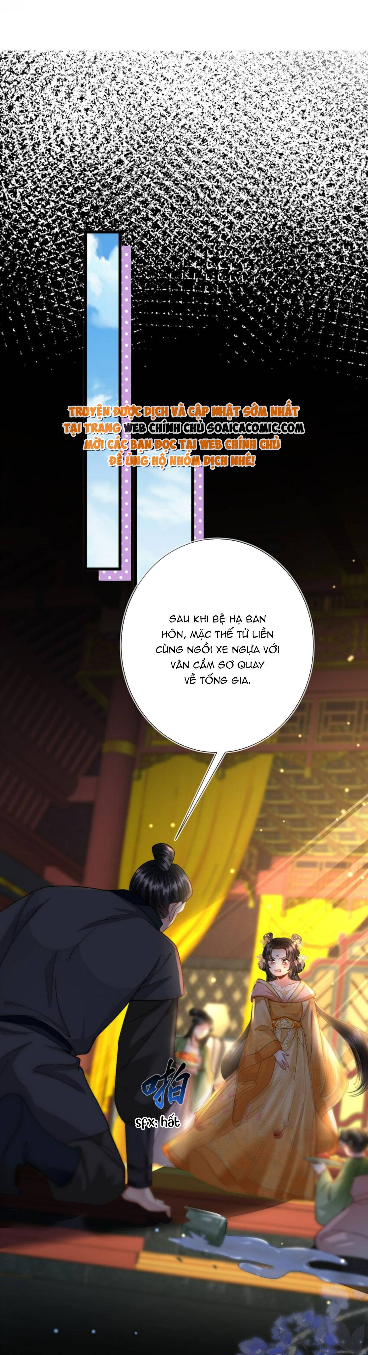 Sau Hắc Hóa Thái Tử Cứ Dính Lấy Vợ Chap 15 - Next Chap 16