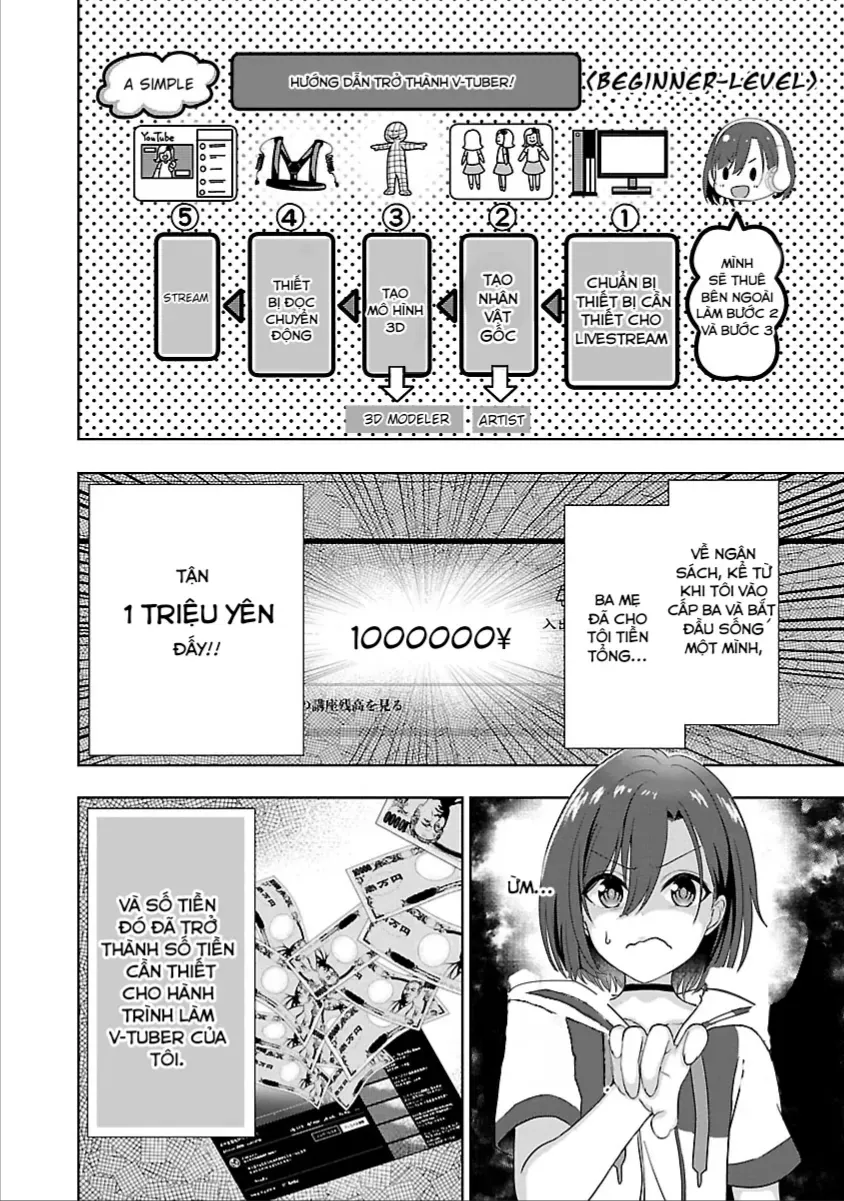 Sau Khi Thất Tình, Tôi Trở Thành Vtuber Và Được Các Onee-San Để Ý Tới Chap 1 - Next Chap 2