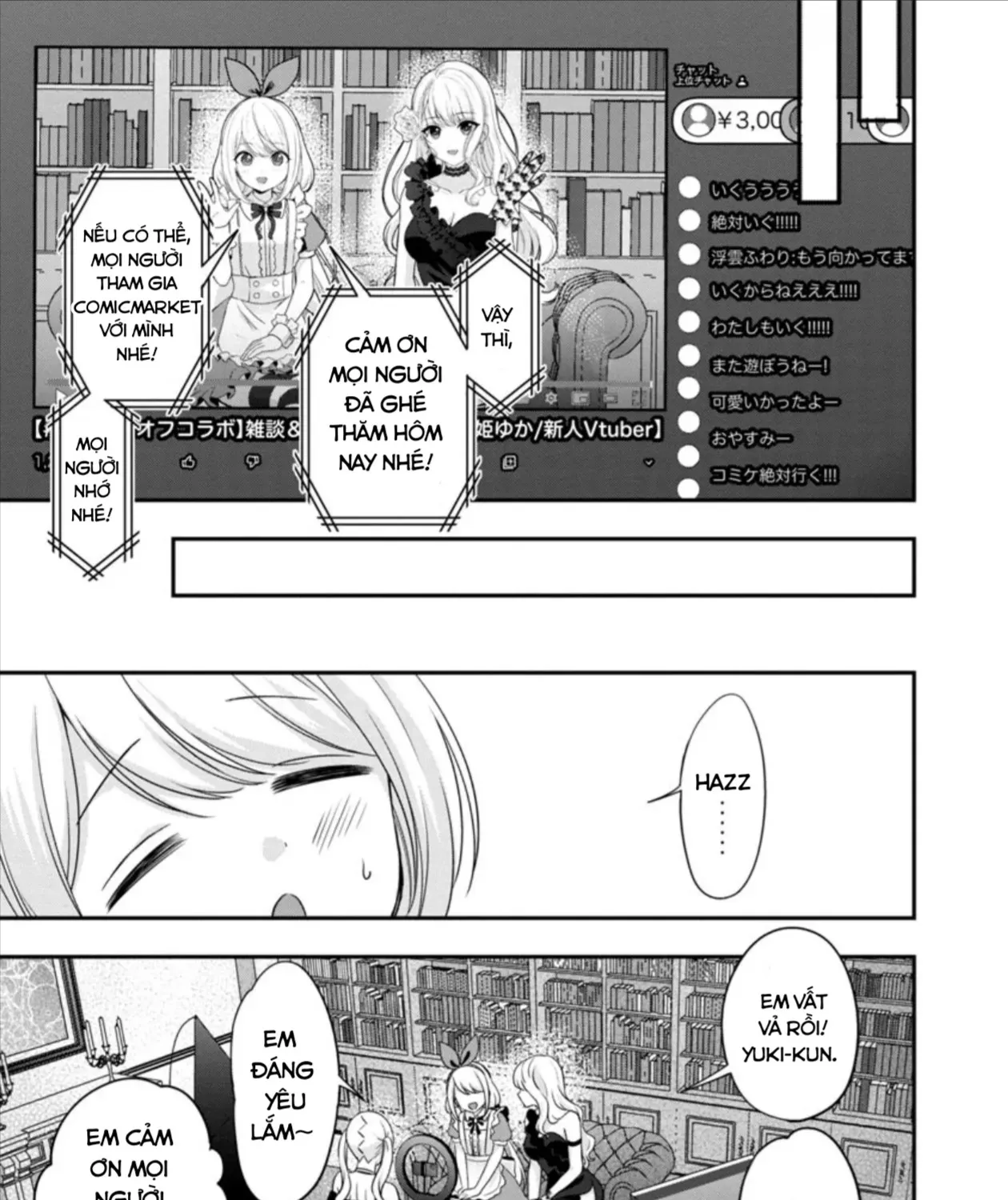 Sau Khi Thất Tình, Tôi Trở Thành Vtuber Và Được Các Onee-San Để Ý Tới Chap 14 - Next Chap 15
