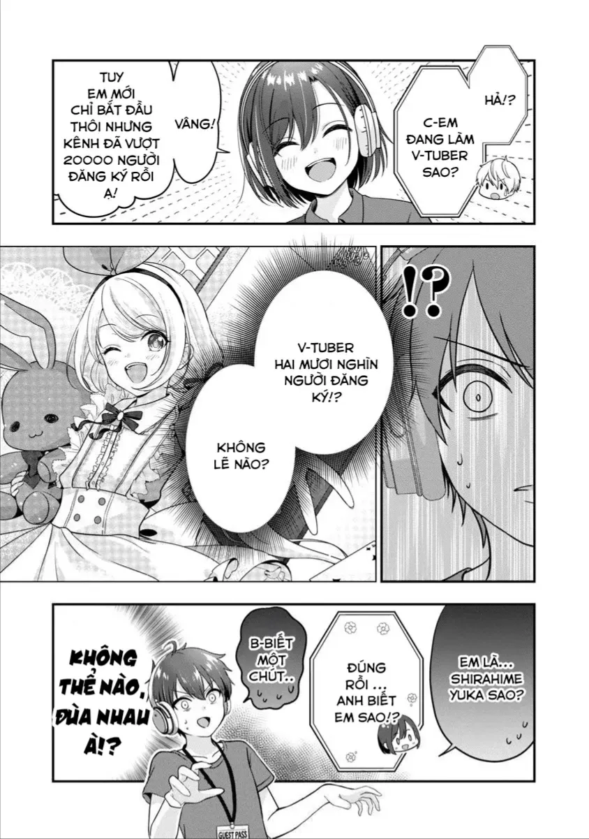 Sau Khi Thất Tình, Tôi Trở Thành Vtuber Và Được Các Onee-San Để Ý Tới Chap 22 - Next Chap 23