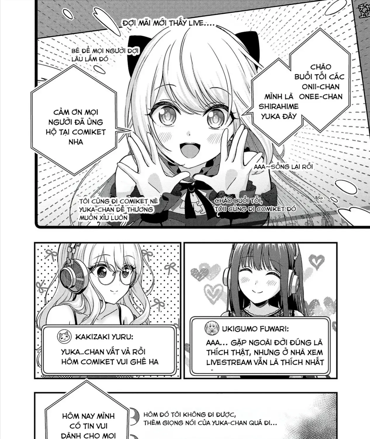 Sau Khi Thất Tình, Tôi Trở Thành Vtuber Và Được Các Onee-San Để Ý Tới Chap 23 - Next Chap 24