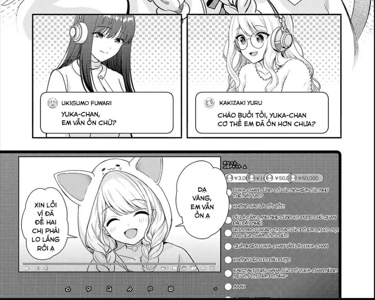 Sau Khi Thất Tình, Tôi Trở Thành Vtuber Và Được Các Onee-San Để Ý Tới Chap 38 - Next Chap 39