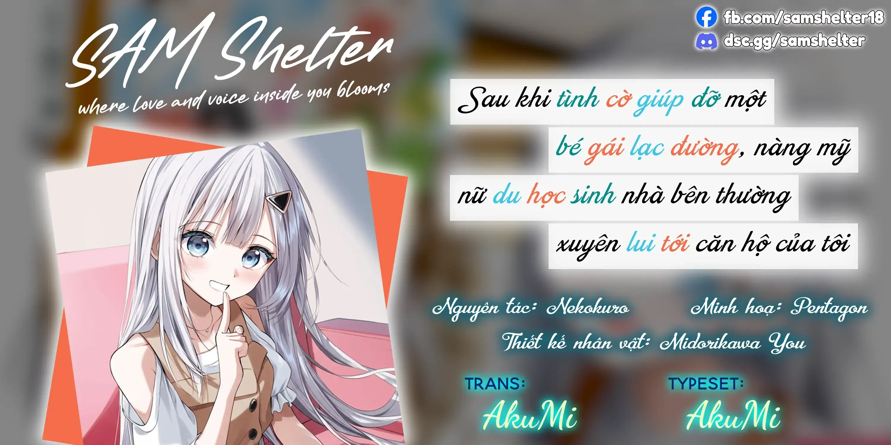 Sau Khi Tình Cờ Giúp Đỡ Một Bé Gái Lạc Đường, Nàng Mỹ Nữ Du Học Sinh Nhà Bên Thường Xuyên Lui Tới Căn Hộ Của Tôi Chap 18 - Next Chap 19