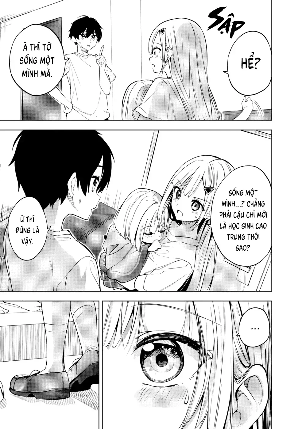 Sau Khi Tình Cờ Giúp Đỡ Một Bé Gái Lạc Đường, Nàng Mỹ Nữ Du Học Sinh Nhà Bên Thường Xuyên Lui Tới Căn Hộ Của Tôi Chap 3 - Next Chap 4