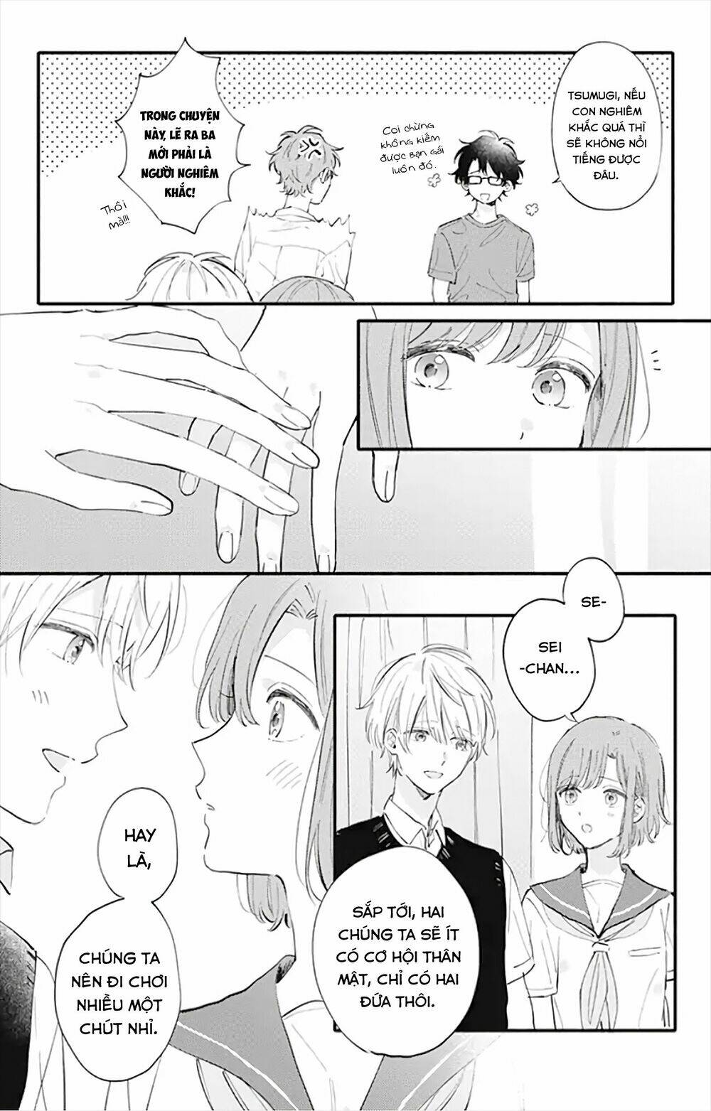 Sei-chan, your love is too much! Chap 15 - Next Chap 16