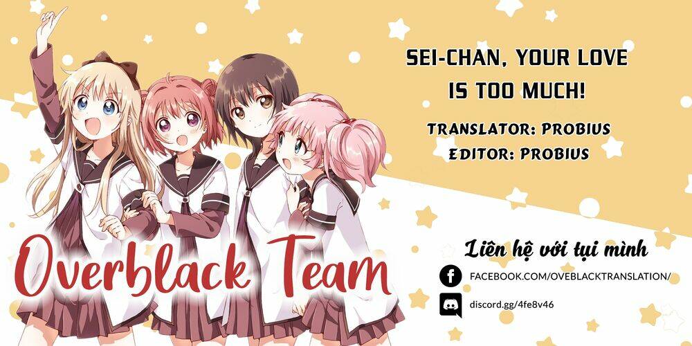Sei-chan, your love is too much! Chap 16 - Next Chap 17