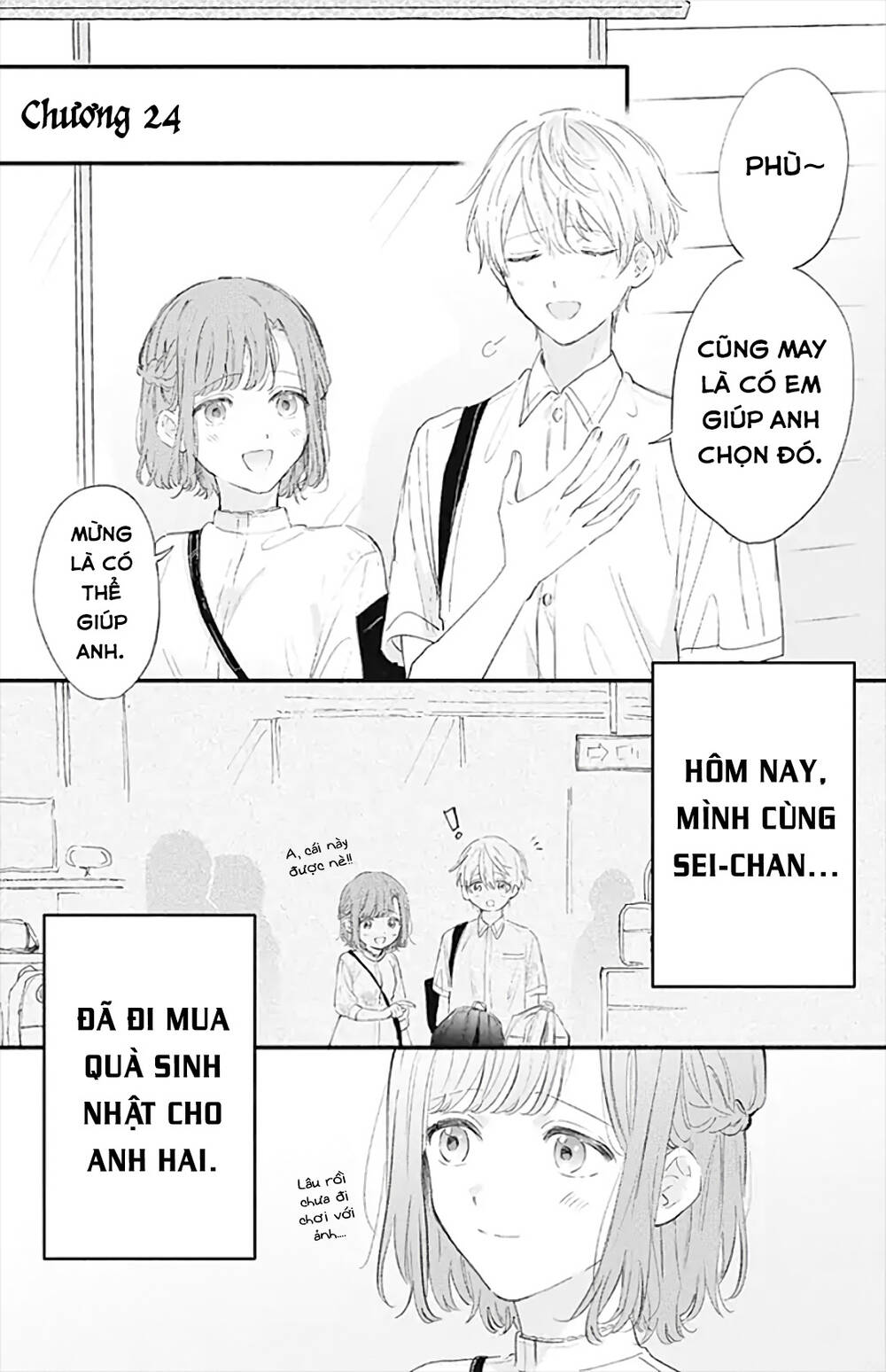 Sei-chan, your love is too much! Chap 24 - Next Chap 25