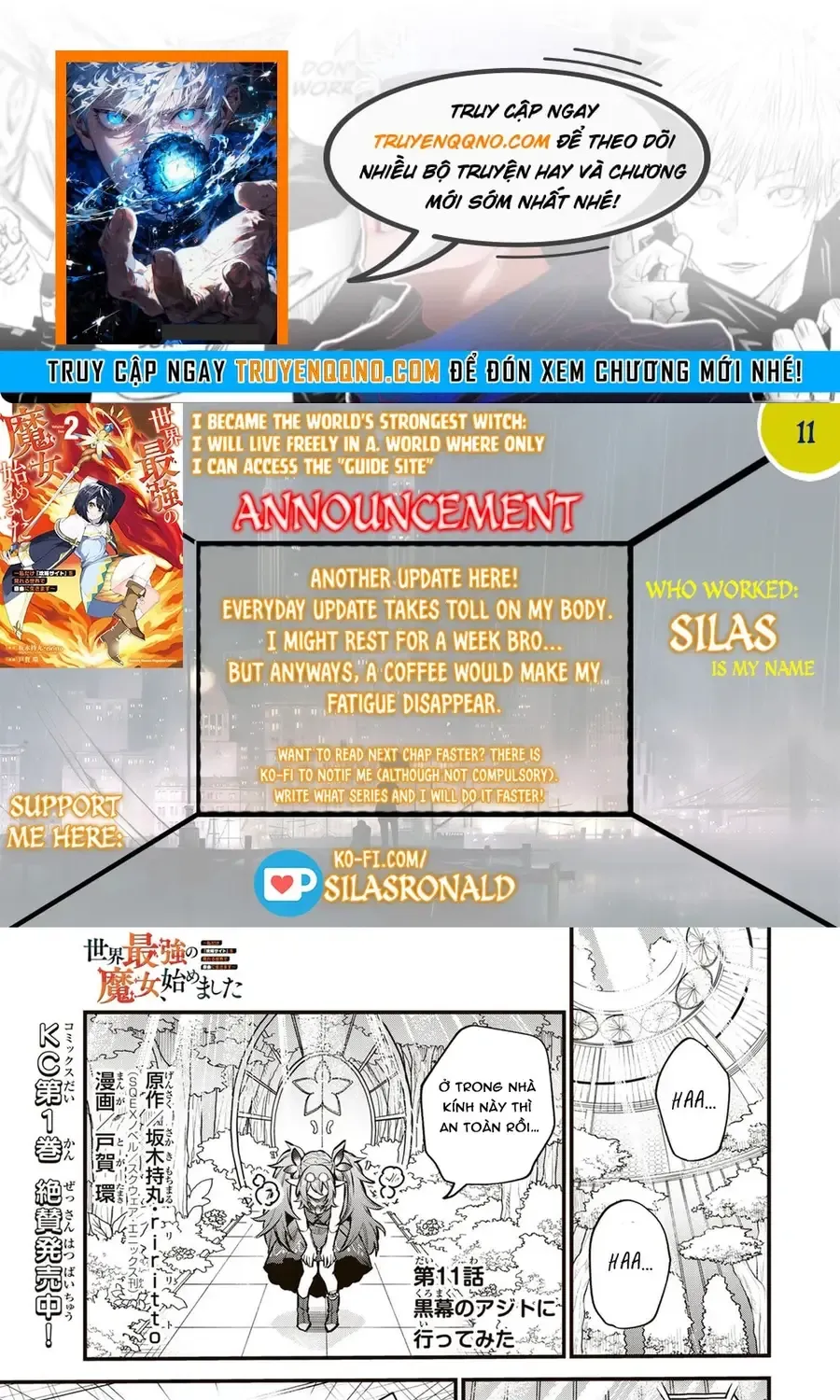 Sekai Saikyou No Majo, Hajimemashita - Watashidake Chap 11 - Next Chap 12