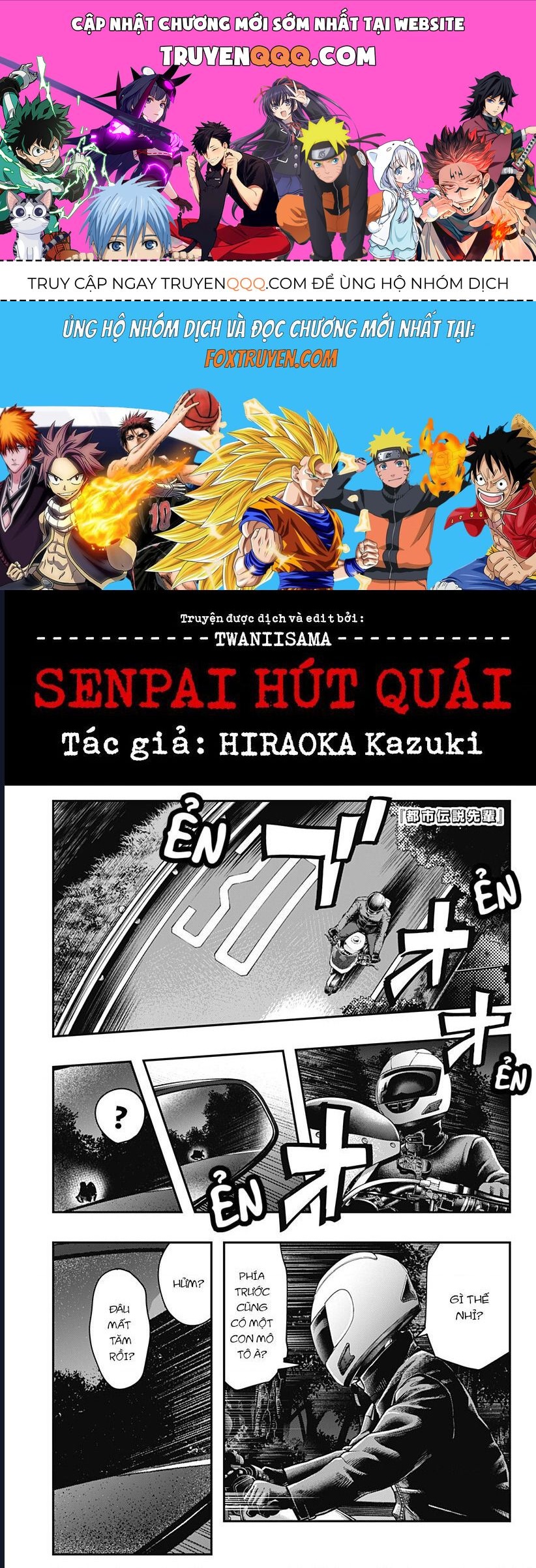 Senpai Hút Quái Chap 4 - Next Chap 5
